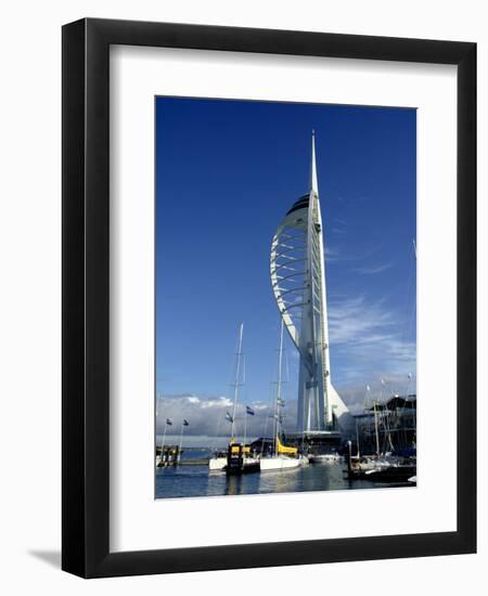 Spinnaker Tower, Portsmouth, Hampshire, England, United Kingdom-Charles Bowman-Framed Photographic Print