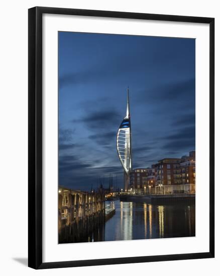 Spinnaker Tower, Portsmouth, Hampshire, England, United Kingdom-Charles Bowman-Framed Photographic Print