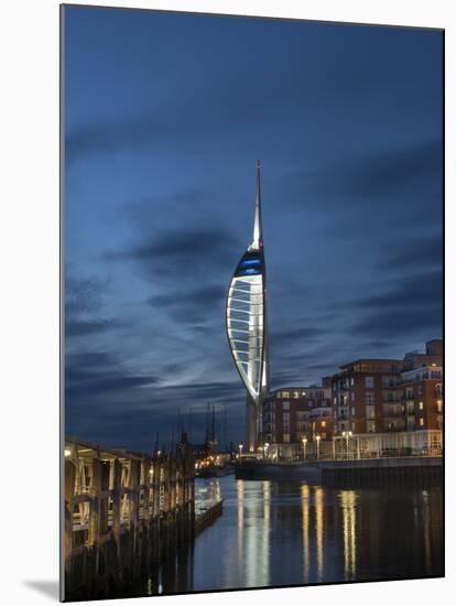 Spinnaker Tower, Portsmouth, Hampshire, England, United Kingdom-Charles Bowman-Mounted Photographic Print