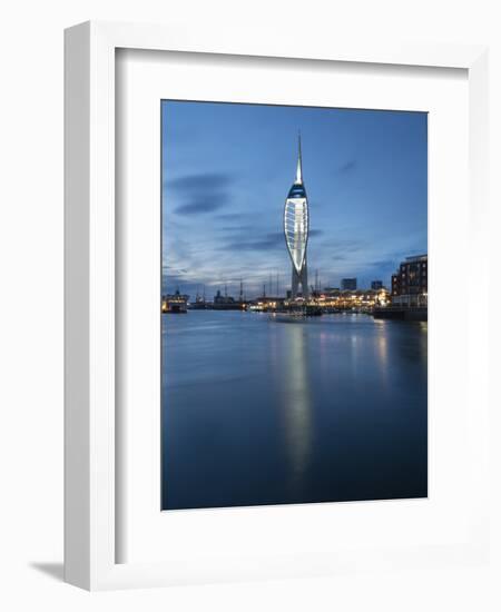 Spinnaker Tower, Portsmouth, Hampshire, England, United Kingdom-Charles Bowman-Framed Photographic Print