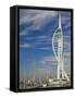 Spinnaker Tower, Waterfront Complex, Portsmouth, Hampshire, England, United Kingdom, Europe-James Emmerson-Framed Stretched Canvas