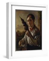 Spinner, 1821-Vasili Andreyevich Tropinin-Framed Giclee Print