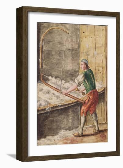 Spinning Cotton-Jan van Grevenbroeck-Framed Giclee Print