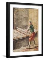 Spinning Cotton-Jan van Grevenbroeck-Framed Giclee Print