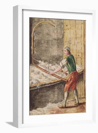 Spinning Cotton-Jan van Grevenbroeck-Framed Giclee Print