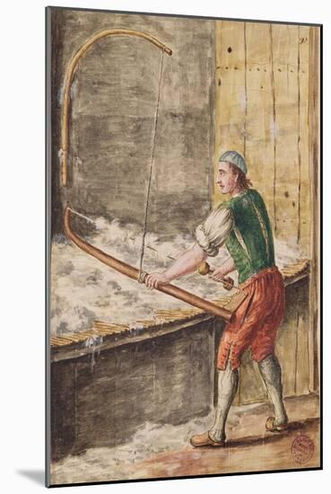 Spinning Cotton-Jan van Grevenbroeck-Mounted Giclee Print