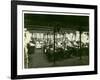 Spinning Mill in Leas, Combing Shed, 1923-English Photographer-Framed Photographic Print