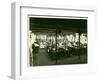 Spinning Mill in Leas, Combing Shed, 1923-English Photographer-Framed Photographic Print