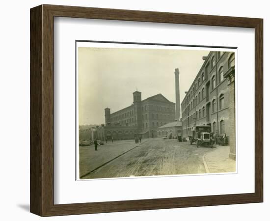 Spinning Mills in Leas, 1923-English Photographer-Framed Photographic Print