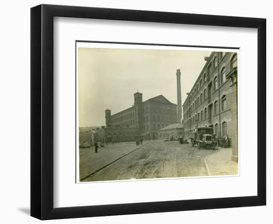 Spinning Mills in Leas, 1923-English Photographer-Framed Photographic Print