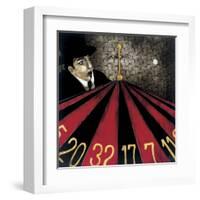 Spinning out of Control-Kc Haxton-Framed Art Print