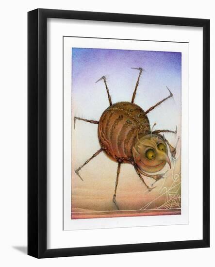 Spinning Spider-Wayne Anderson-Framed Giclee Print