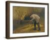 Spinning Thatch Bands, 1883-Frederick George Cotman-Framed Giclee Print