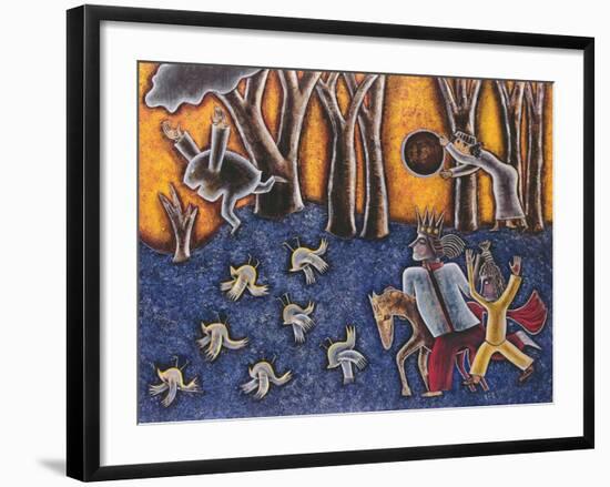 Spinning the Moon, 1991-Celia Washington-Framed Giclee Print