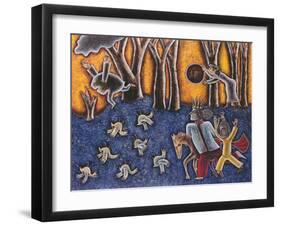 Spinning the Moon, 1991-Celia Washington-Framed Giclee Print