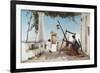 Spinning the Yarn-C Wilhelm-Framed Giclee Print