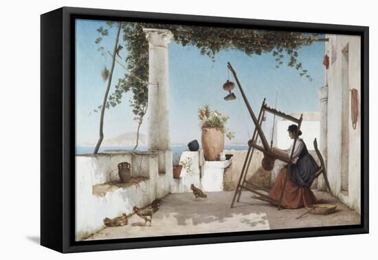 Spinning the Yarn-C Wilhelm-Framed Stretched Canvas
