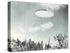 Spinning UFO over Merlin, Oregon-null-Stretched Canvas