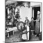 Spinning Wool Yarn, Cliffony, Sligo, 1908-1909-R Welch-Mounted Giclee Print