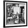 Spinning Wool Yarn, Cliffony, Sligo, 1908-1909-R Welch-Framed Giclee Print