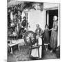 Spinning Wool Yarn, Cliffony, Sligo, 1908-1909-R Welch-Mounted Giclee Print