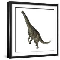 Spinophorosaurus Dinosaur Standing Up-Stocktrek Images-Framed Art Print