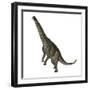 Spinophorosaurus Dinosaur Standing Up-Stocktrek Images-Framed Art Print