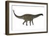Spinophorosaurus Dinosaur-Stocktrek Images-Framed Art Print
