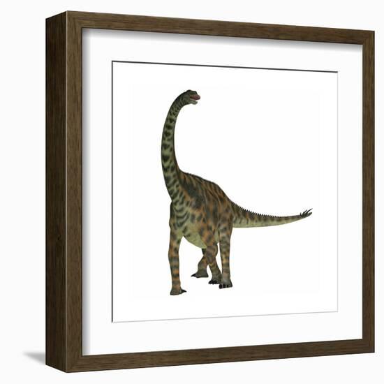 Spinophorosaurus Is a Sauropod Dinosaur from the Jurassic Period-null-Framed Art Print