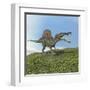 Spinosaurus Dinosaur-null-Framed Art Print