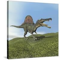 Spinosaurus Dinosaur-null-Stretched Canvas