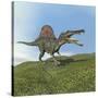 Spinosaurus Dinosaur-null-Stretched Canvas