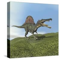 Spinosaurus Dinosaur-null-Stretched Canvas