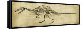 Spinosaurus Study-Ethan Harper-Framed Stretched Canvas