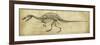 Spinosaurus Study-Ethan Harper-Framed Art Print