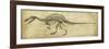 Spinosaurus Study-Ethan Harper-Framed Art Print