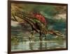 Spinosaurus Was a Large Theropod Dinosaur from the Cretaceous Period-null-Framed Art Print