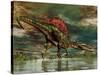 Spinosaurus Was a Large Theropod Dinosaur from the Cretaceous Period-null-Stretched Canvas