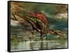 Spinosaurus Was a Large Theropod Dinosaur from the Cretaceous Period-null-Framed Stretched Canvas