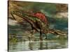 Spinosaurus Was a Large Theropod Dinosaur from the Cretaceous Period-null-Stretched Canvas