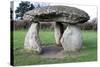 Spinsters' Stone, a Bronze Age Burial Site, Drewsteignton, Devon, England, United Kingdom, Europe-David Lomax-Stretched Canvas