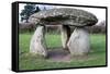 Spinsters' Stone, a Bronze Age Burial Site, Drewsteignton, Devon, England, United Kingdom, Europe-David Lomax-Framed Stretched Canvas