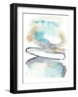 Spiral Bloom I-Jennifer Goldberger-Framed Art Print