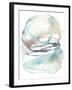 Spiral Bloom II-Jennifer Goldberger-Framed Art Print