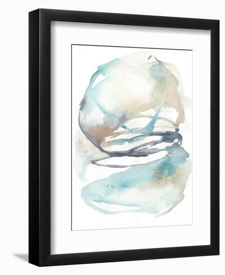 Spiral Bloom II-Jennifer Goldberger-Framed Art Print