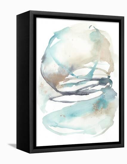 Spiral Bloom II-Jennifer Goldberger-Framed Stretched Canvas