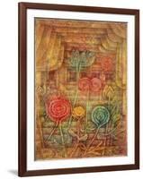 Spiral Flowers-Paul Klee-Framed Giclee Print