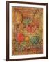 Spiral Flowers-Paul Klee-Framed Giclee Print