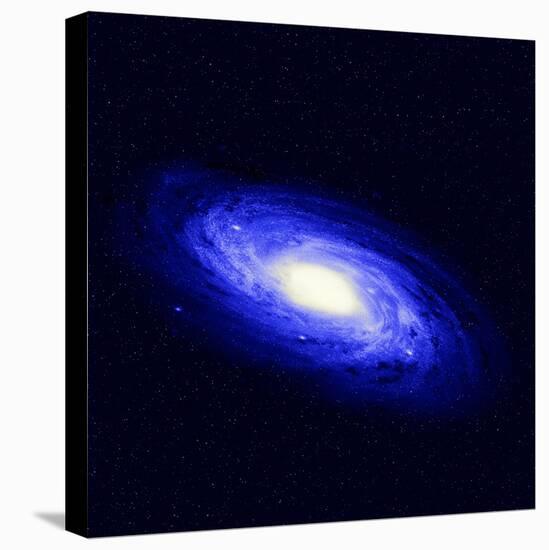 Spiral Galaxy (Astronomic Object of Deep Sky)-IvanRu-Stretched Canvas