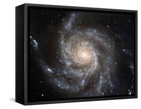 Spiral Galaxy M101-null-Framed Stretched Canvas